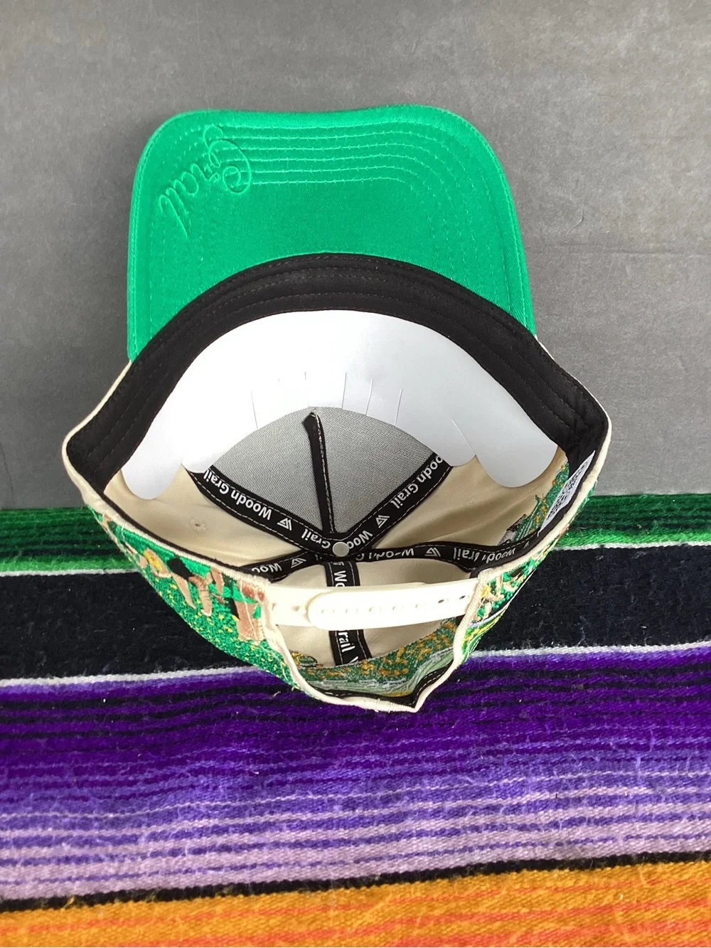 Woodngrail Oregon Ducks Autzen Stadium Stitched SnapBack Hat NWT